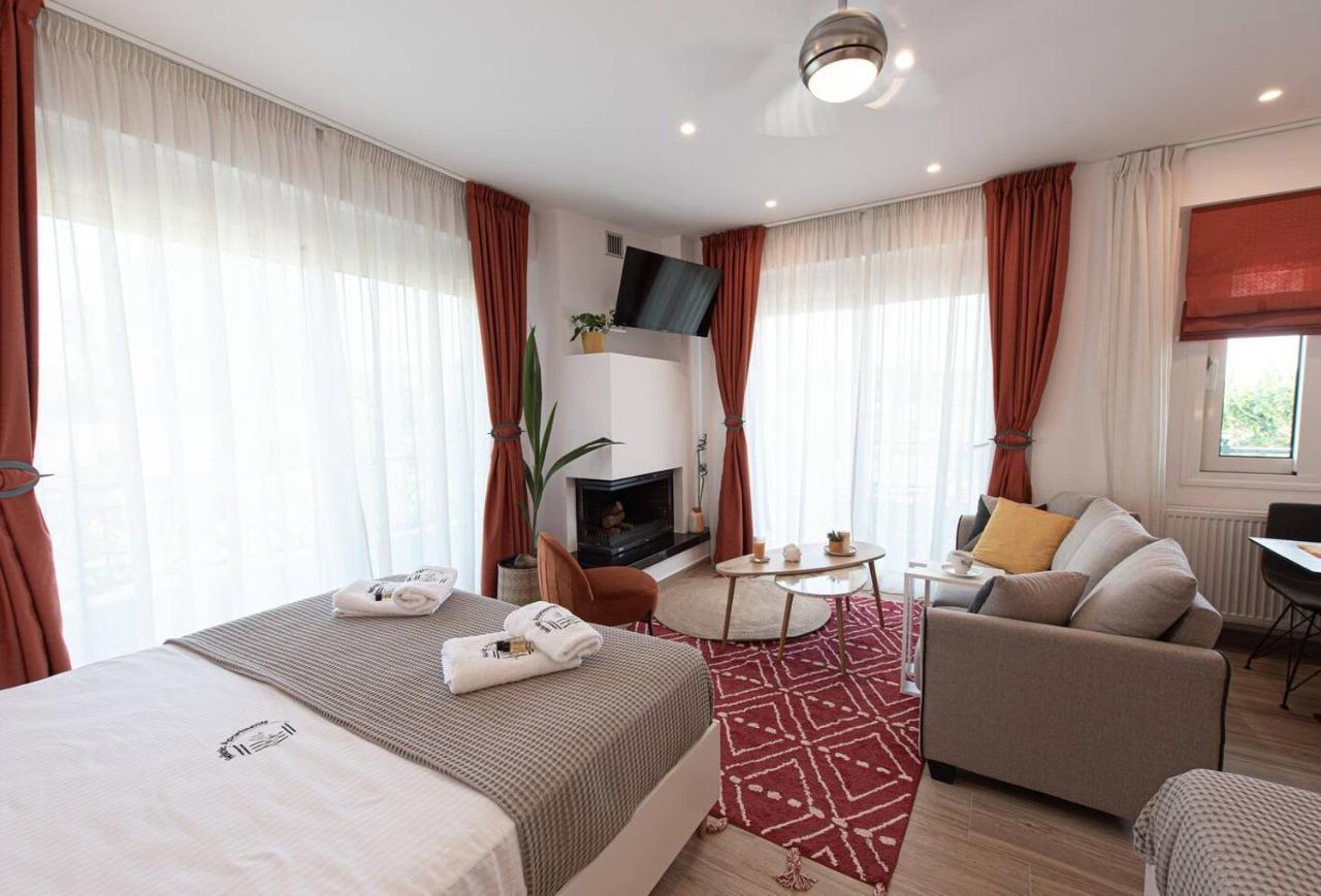Bukovo Apartment Oinofyta ภายนอก รูปภาพ